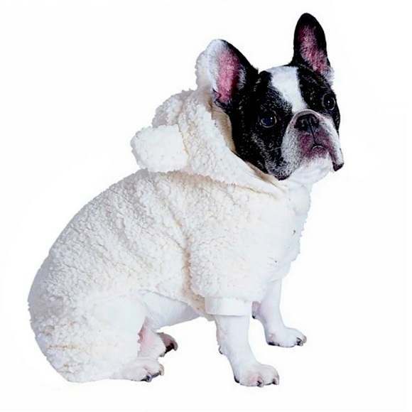 UGG Dog Nwt Ugg Classic Sherpa Hooded Dog Outfit With Removable